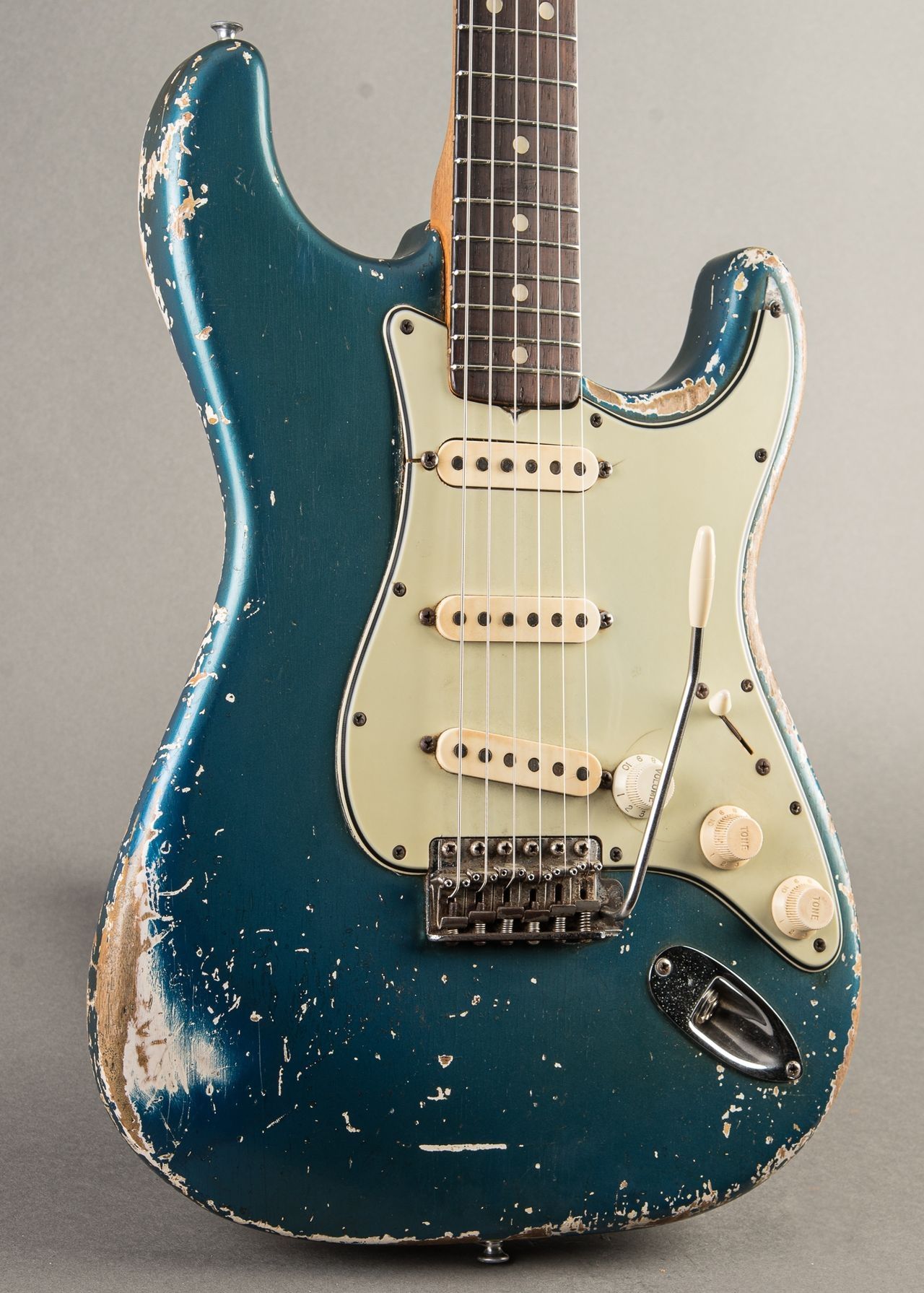 ギター FenderHybridII Stratocaster GunlBlue Fender Made in Japan