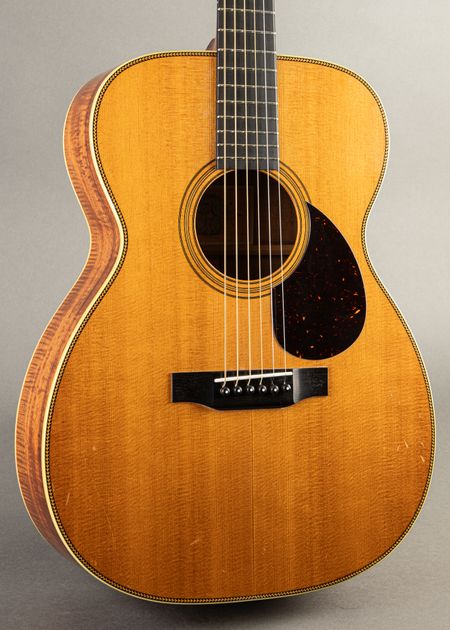 Carter Vintage - Franklin Guitar Co. OM Koa 1982, Natural | Carter