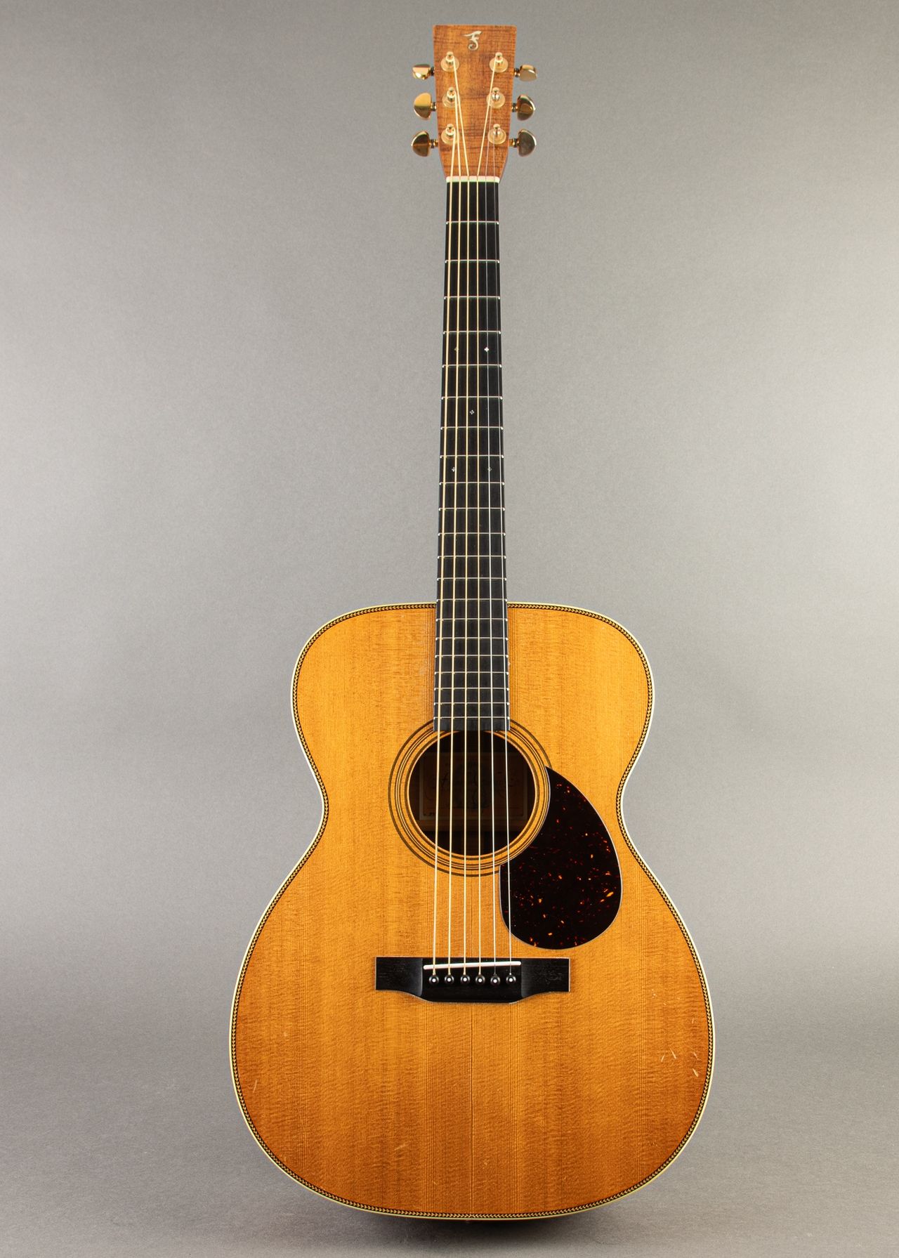 Carter Vintage - Franklin Guitar Co. OM Koa 1982, Natural