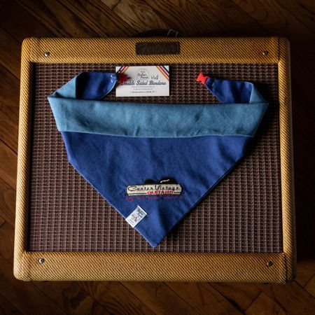 FurEver Friends CVG Denim Dog Bandana (Clasp) thumbnail