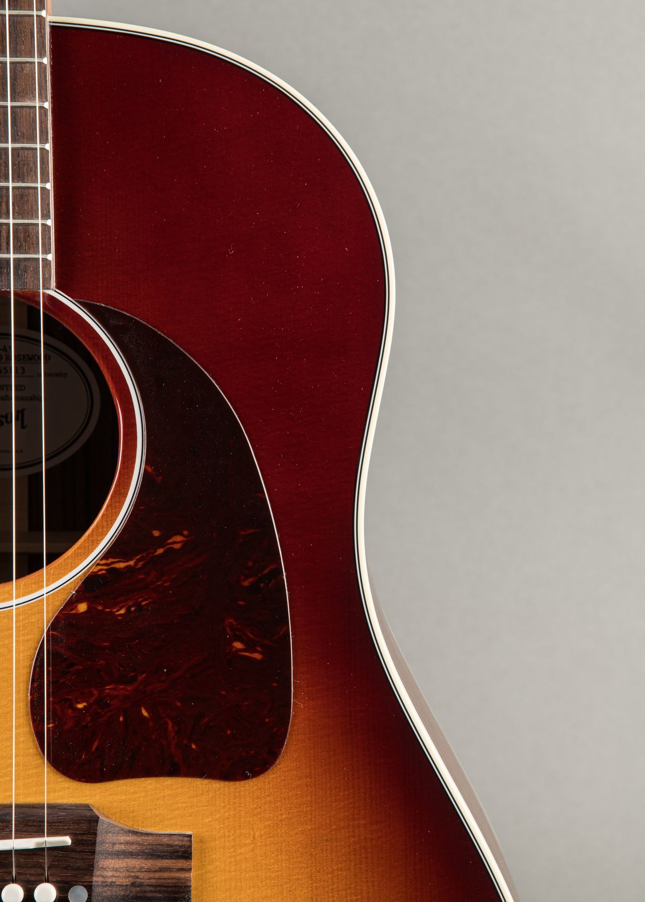 Carter Vintage - Gibson J-45 Studio Rosewood 2025, Rosewood Burst