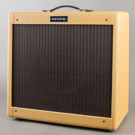 Samamp VSC 10 Deluxe Style Tube/SS 1x10 Combo 2018, Tweed thumbnail