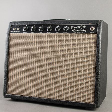Fender Princeton Reverb 1x12 Combo AA764 1965, Black thumbnail