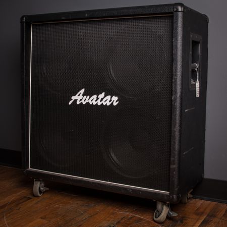 Avatar 4x12 Bottom Speaker Cabinet Vintage 30's 2000's, Black thumbnail