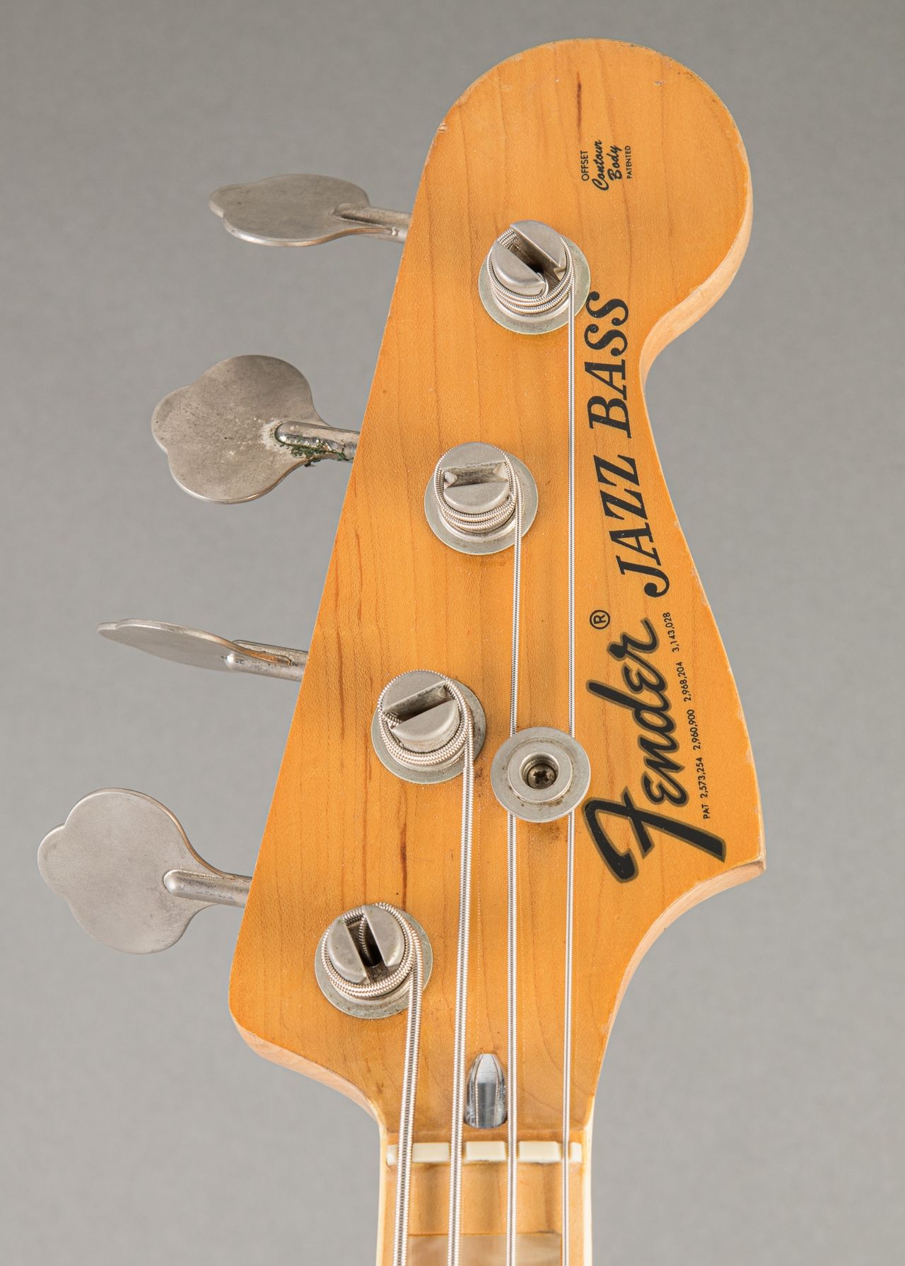 Carter Vintage - Fender Jazz Bass 1975, Black | Carter Vintage Guitar