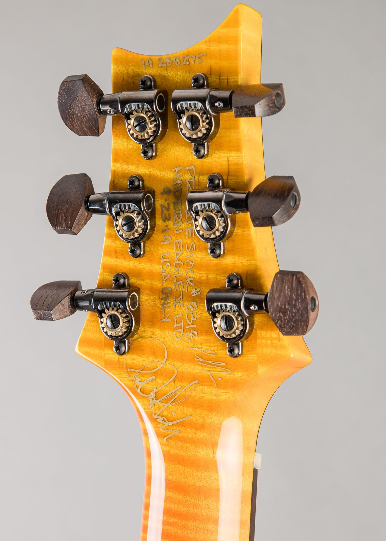 Carter Vintage - PRS Private Stock Brazilian #8318 Modern Eagle V Limited  Run 2019, Dragons Breath Glow Smoked Burst | Carter Vintage Guitar