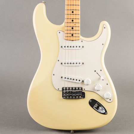 Fender Masterbuilt Dennis Galuszka Reverse Stratocaster Prototype 2006, Olympic White thumbnail