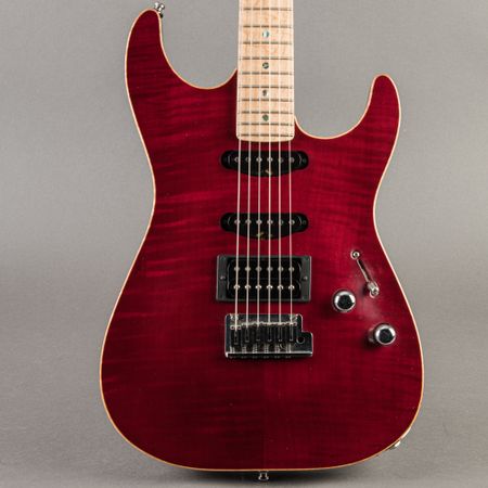 Fender Custom Shop Carved Top Stratocaster 1998, Candy Cola thumbnail