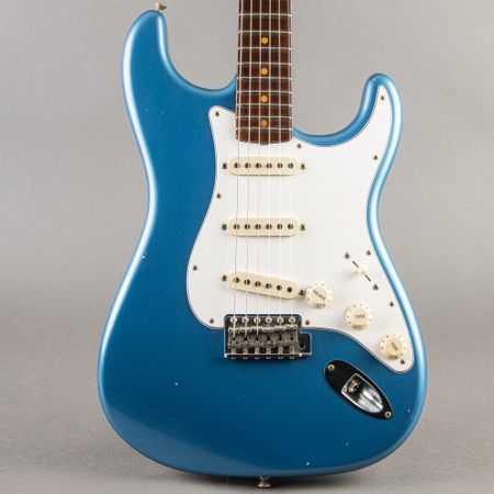 Fender Masterbuilt Yuriy Shishkov 1959 Stratocaster Brazilian Rosewood Neck Journeyman Relic 2017, Lake Placid Blue thumbnail