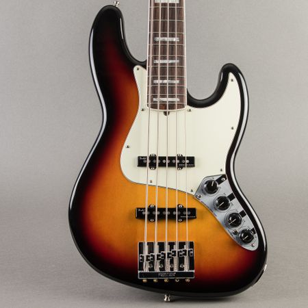 Fender American Ultra Jazz Bass 5  2024, Sunburst thumbnail