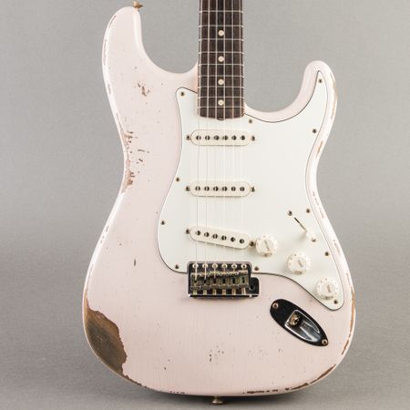 Fender Custom Shop Wildwood 10 64 Strat Heavy Relic 2021, Shell Pink thumbnail