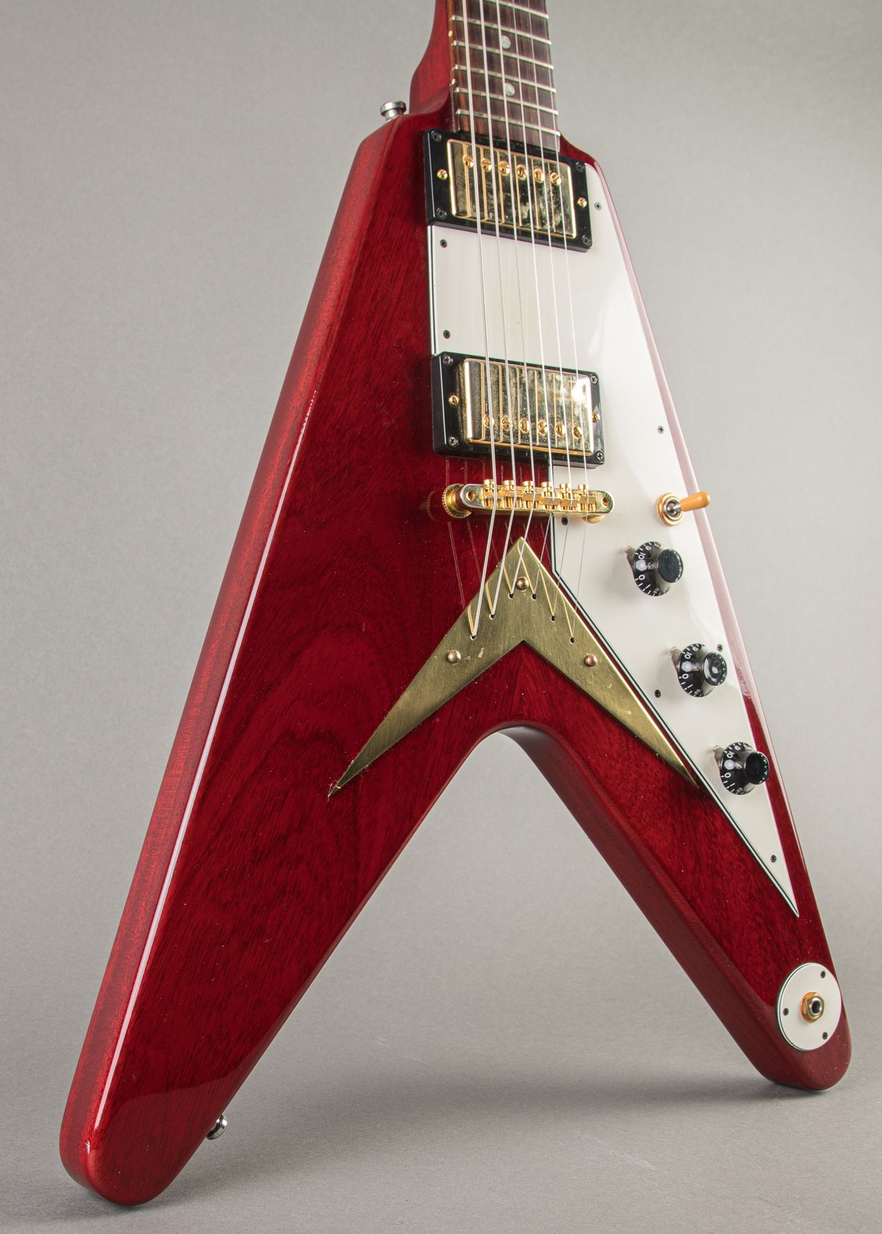 Gibson Flyng V 1994 チェリー Carter Vintage - Gibson Custom '59 Flying V 1994, Burgundy