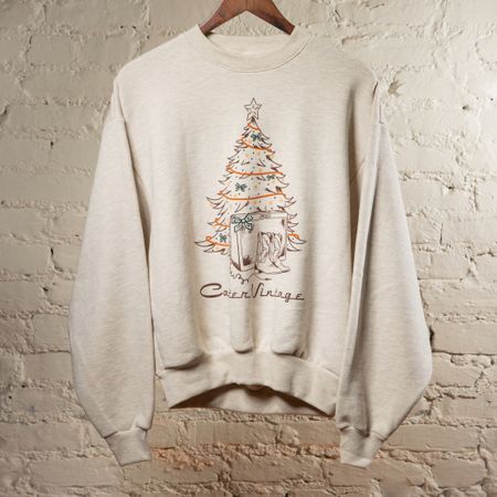 Carter Vintage Grey Holiday Crewneck thumbnail