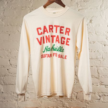 Carter Vintage Ivory Holiday Longsleeve Tee thumbnail