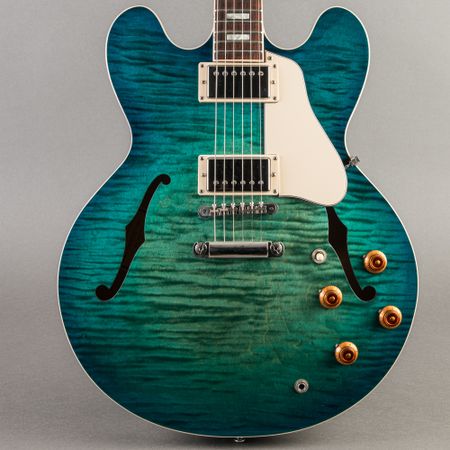 Gibson ES-335 Figured 2018, Aquamarine thumbnail