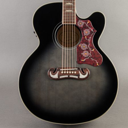 Epiphone J-200 EC Studio 2000's, Ebony Burst thumbnail