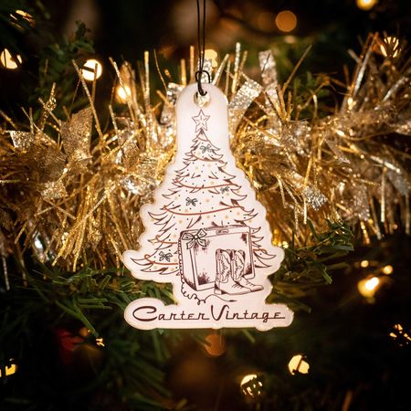 Carter Vintage Tree Ornament thumbnail