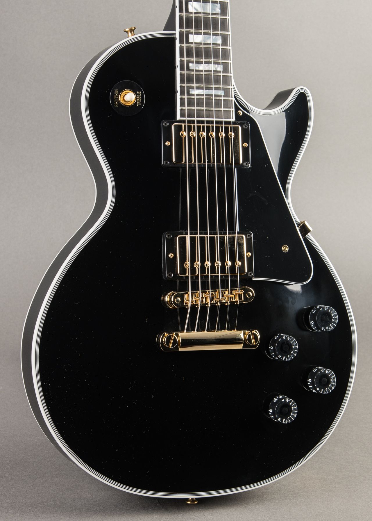 Gibson Les Paul Custom, Ebony FB 2025年製 Carter Vintage - Gibson Custom Les Paul Custom 2025, Ebony