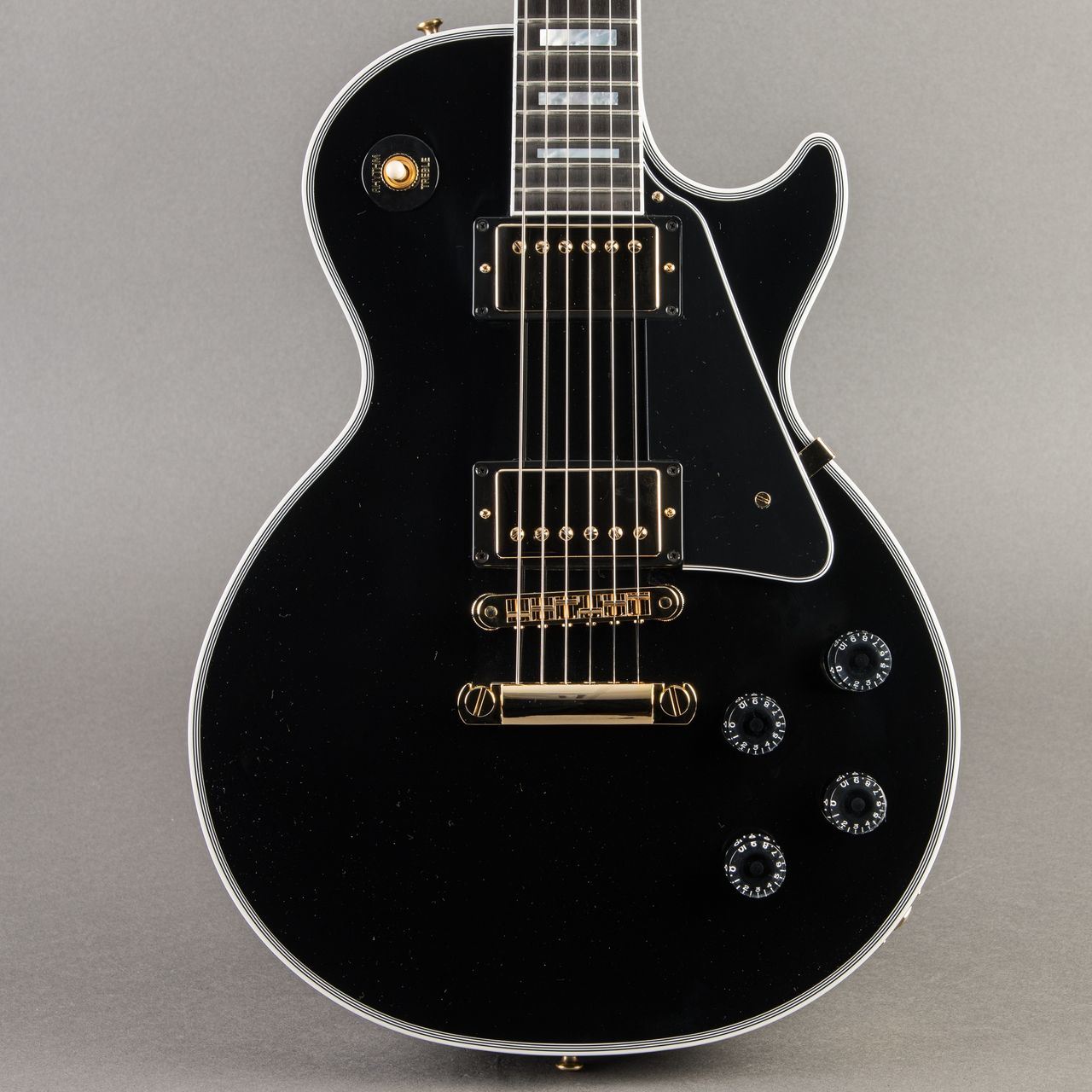 Carter Vintage - Gibson Custom Les Paul Custom 2025, Ebony