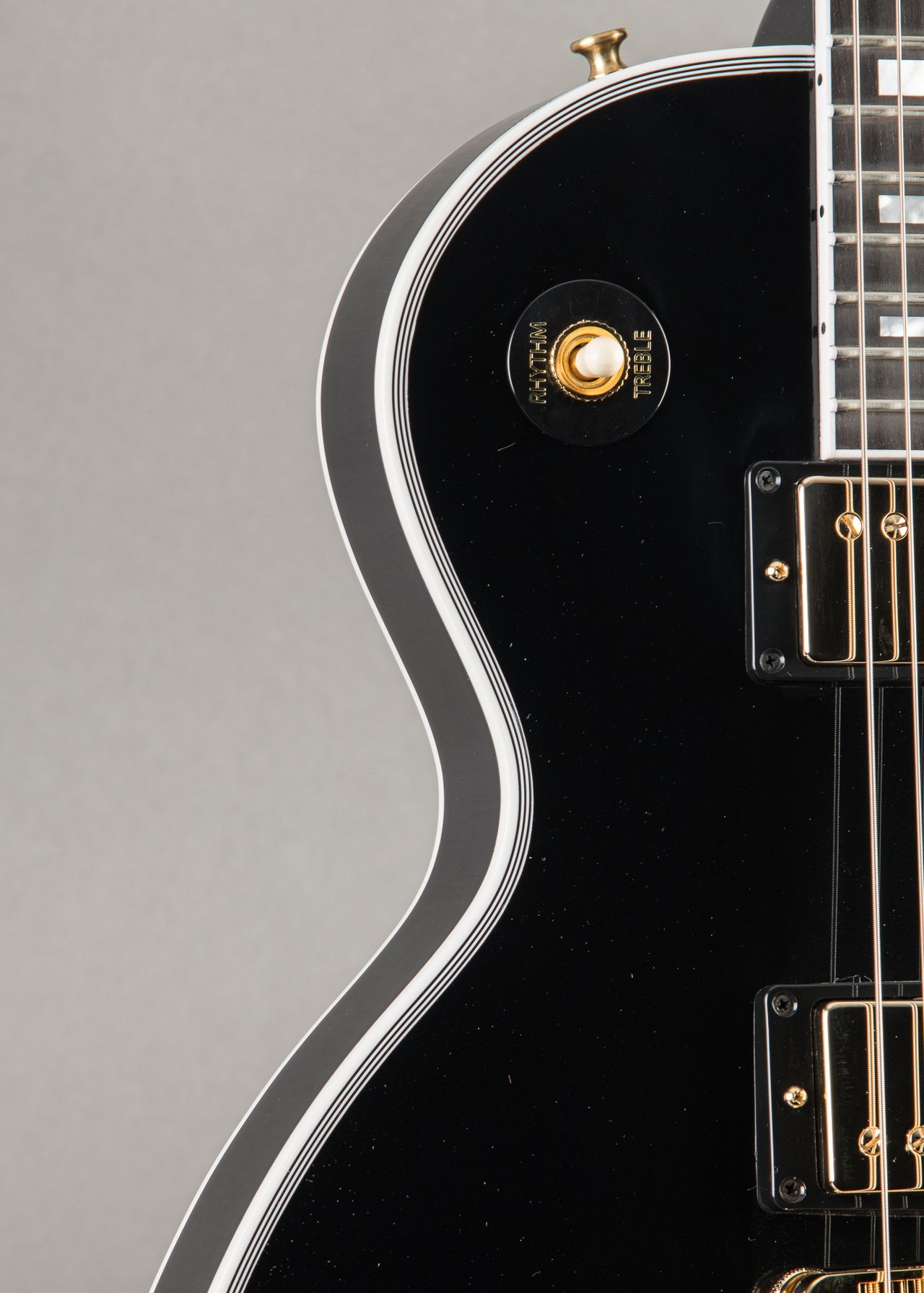 Carter Vintage - Gibson Custom Les Paul Custom 2025, Ebony