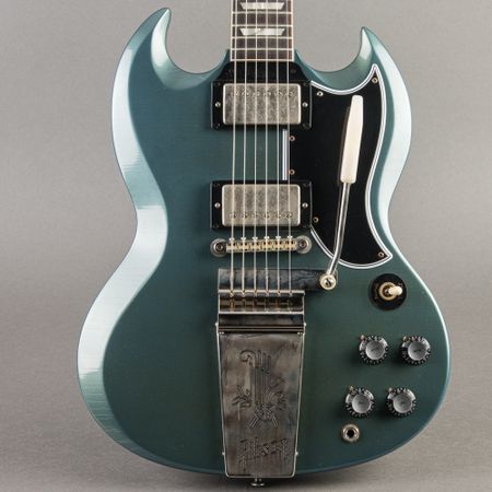 Gibson Custom 1964 SG Standard Reissue Murphy Lab Ultra Light Aged 2025, Pelham Blue thumbnail
