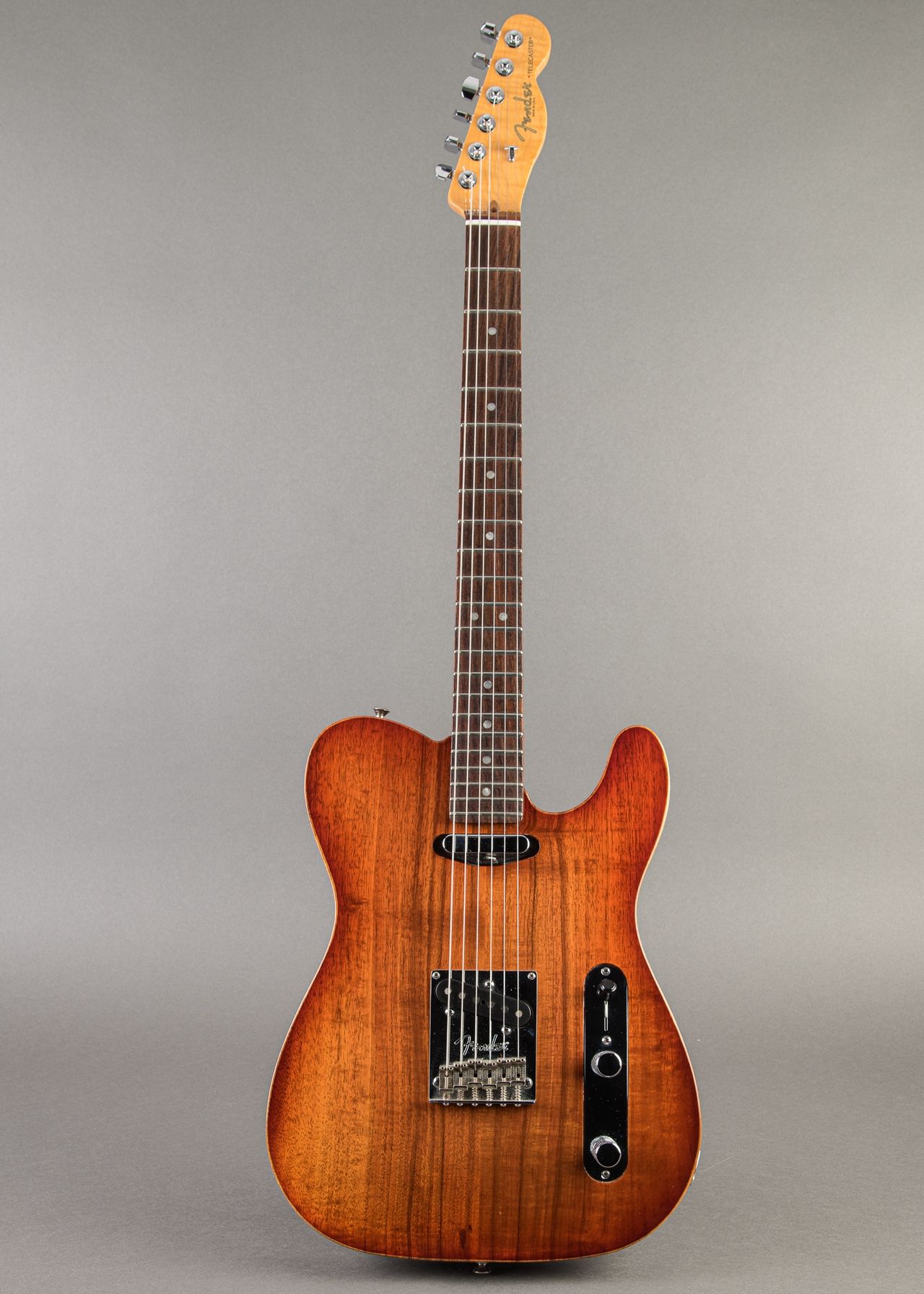 Carter Vintage - Fender Select Telecaster Koa Top 2012, Sienna