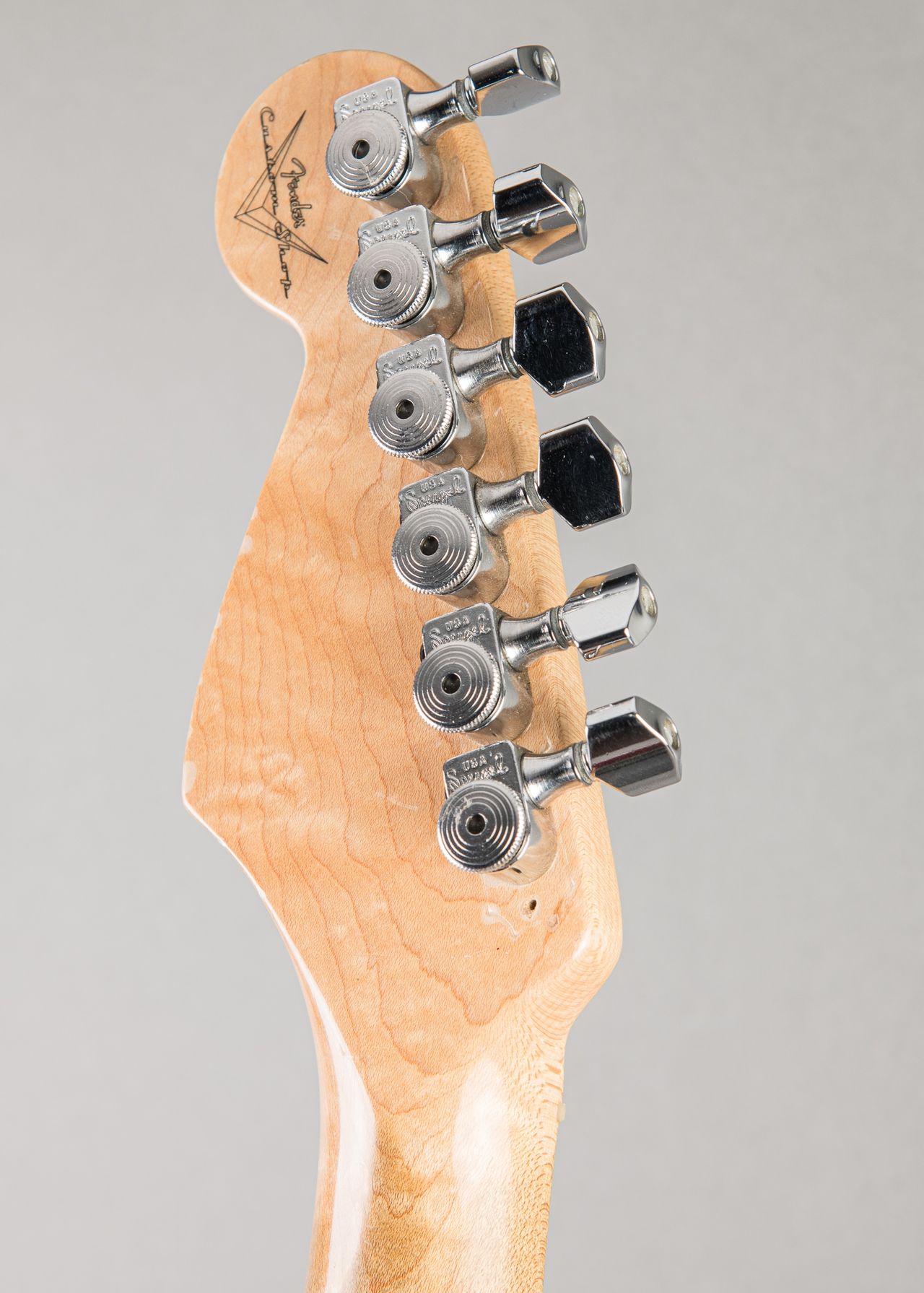 ギター Fender Custom Shop Stratocaster Carter Vintage - Fender Custom Shop Stratocaster 1998, Burgundy