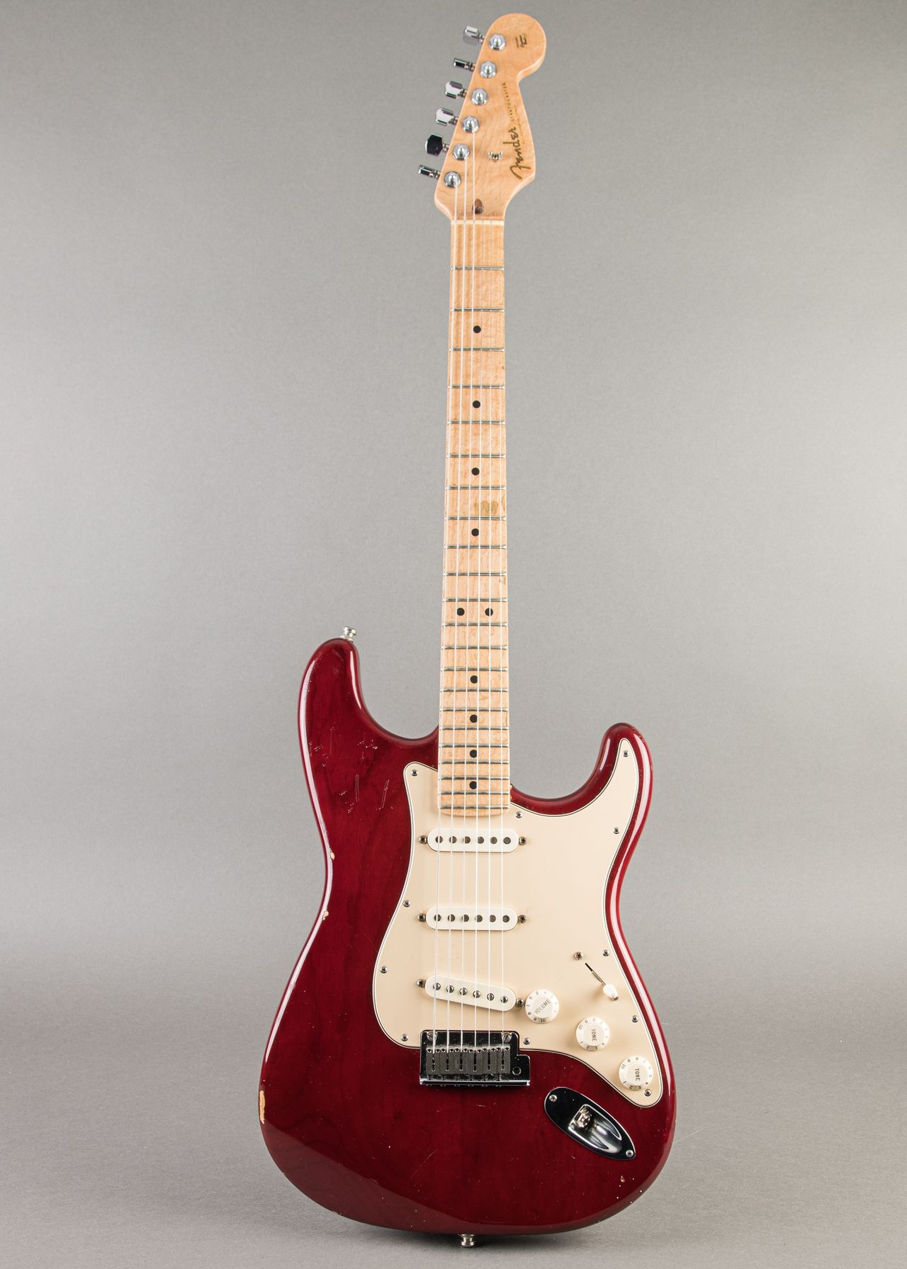 煩悩　Fender Custom Shop Stratocaster Carter Vintage - Fender Custom Shop Stratocaster 1998, Burgundy