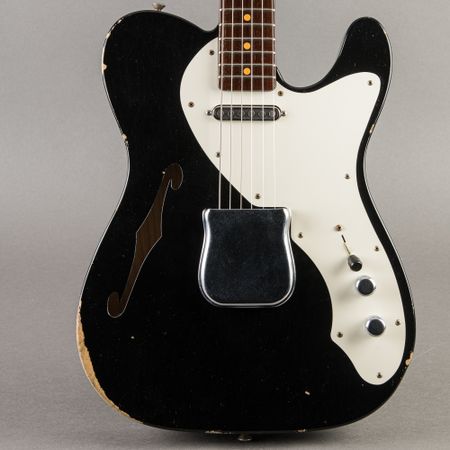 Fender Custom Shop Limited 50s Thinline Telecaster Relic 2016, Black thumbnail
