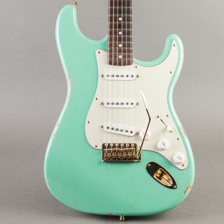 Fender Custom Shop 60s Stratocaster Relic 2009, Surf Green thumbnail