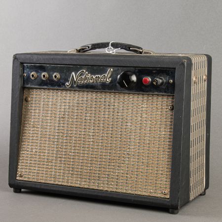 National 1210 1x8 Combo Made By Valco 1964, Black thumbnail