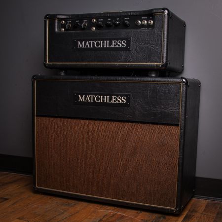Matchless HC30 Head Sampson Era w/ 2x12 Cab 1992, Black thumbnail