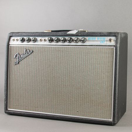 Fender Deluxe Reverb AB763 Drip-Edge Black Line 1968, Black thumbnail
