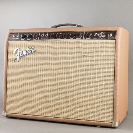 Fender Super Amp 6G4-A 2x10 Combo 1962, Brown (Re-covered) thumbnail