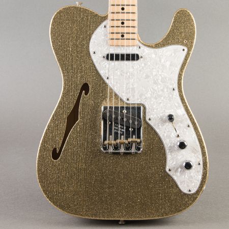 Fender Custom Shop Thinline Telecaster NOS 2010, Gold Sparkle thumbnail