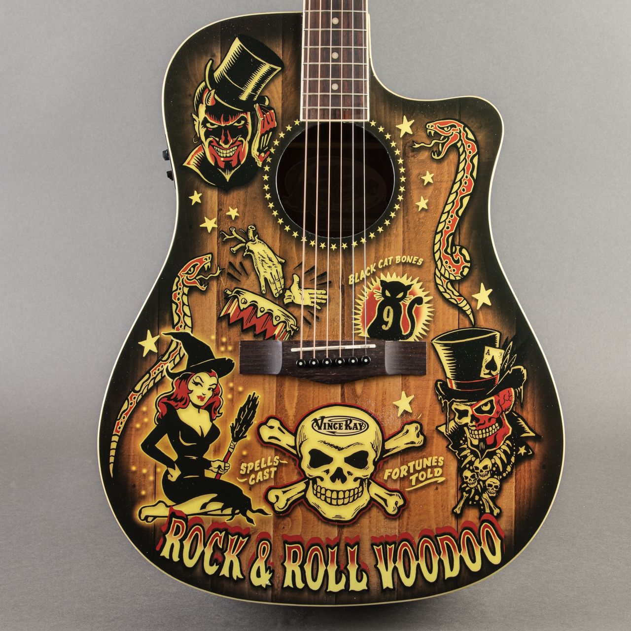 Carter Vintage - Fender T-Bucket 300-CE Vince Ray Voodoo 2013