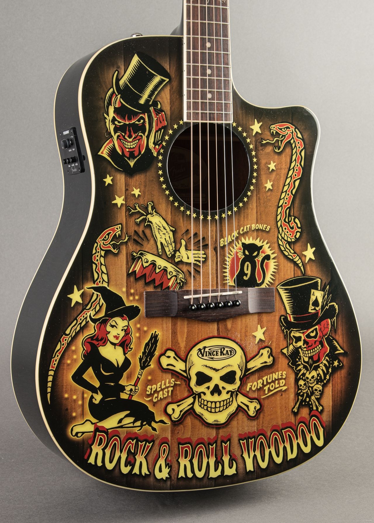 Carter Vintage - Fender T-Bucket 300-CE Vince Ray Voodoo 2013 