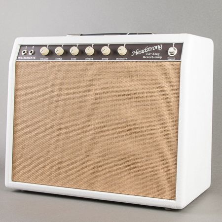 Headstrong Lil King Carter Vintage JD Simo Limited Edition 1x12 Combo 2025, White thumbnail
