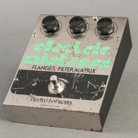 Electro Harmonix Electric Mistress V6 Flanger Modded By Analogman 1980's, Silver thumbnail