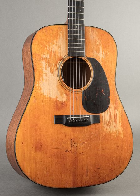 マーチン D18 Martin D-18 Standard Series Acoustic Guitar - Natural with Aging
