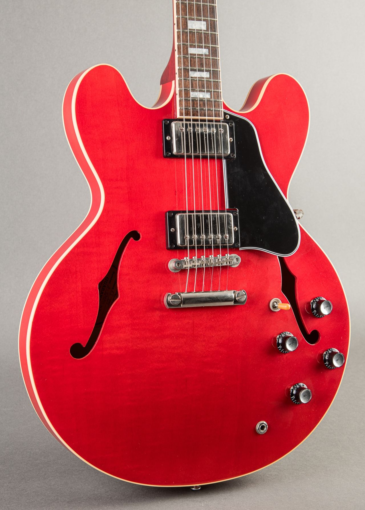 Carter Vintage - Gibson Historic '63 ES-335 2012, Cherry Plain Top