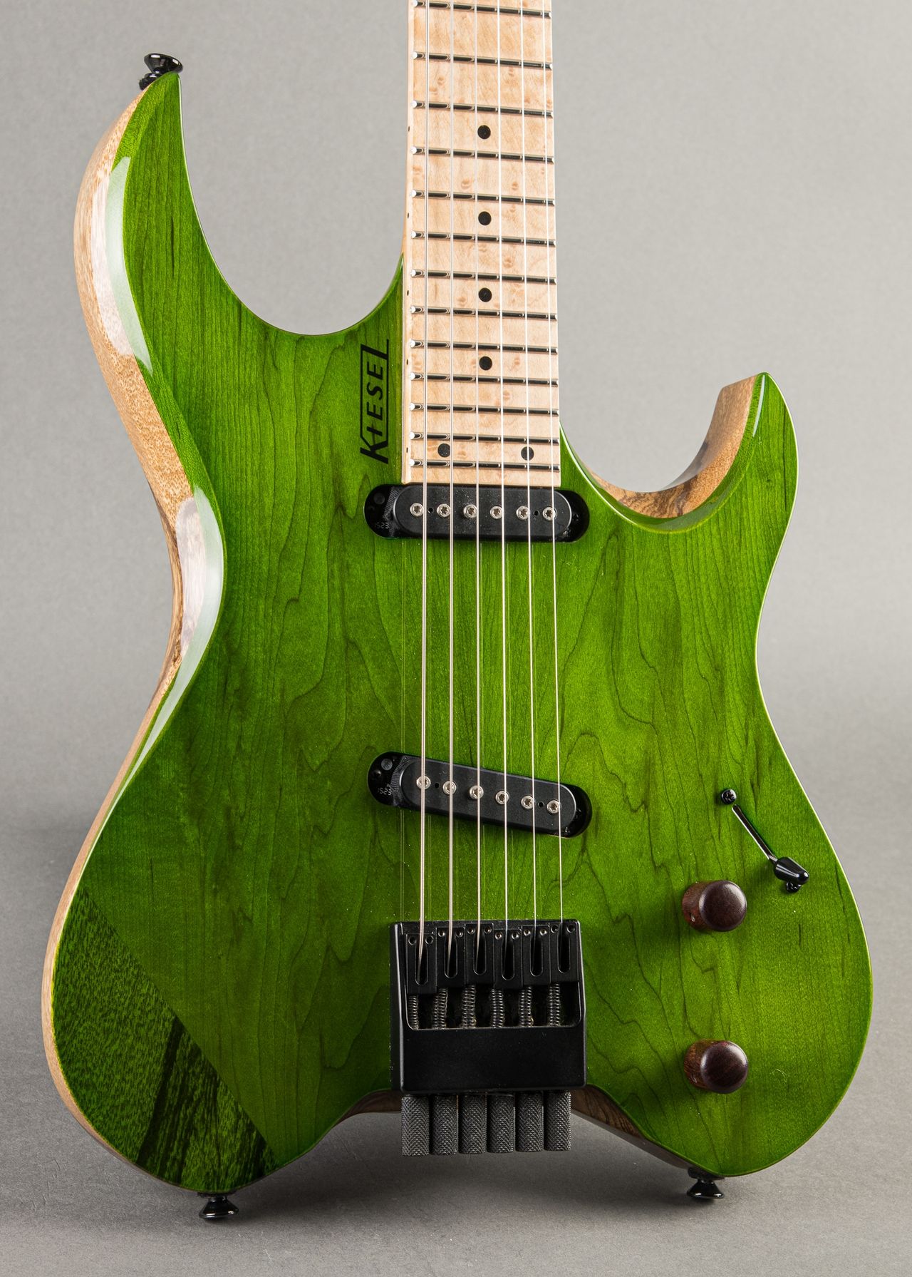 Carter Vintage - Kiesel Vader 6 Headless 2015, Translucent Green