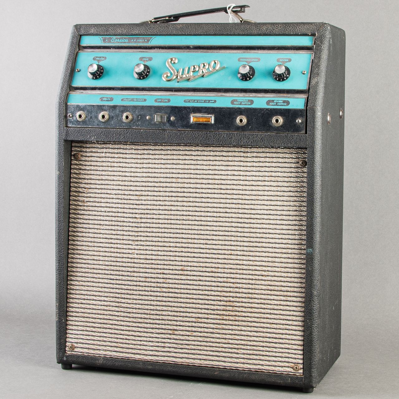 Carter Vintage - Supro S6622 Corsica 5w 1x12 Combo 1968, Black