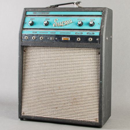 Supro S6622 Corsica 5w 1x12 Combo 1968, Black thumbnail