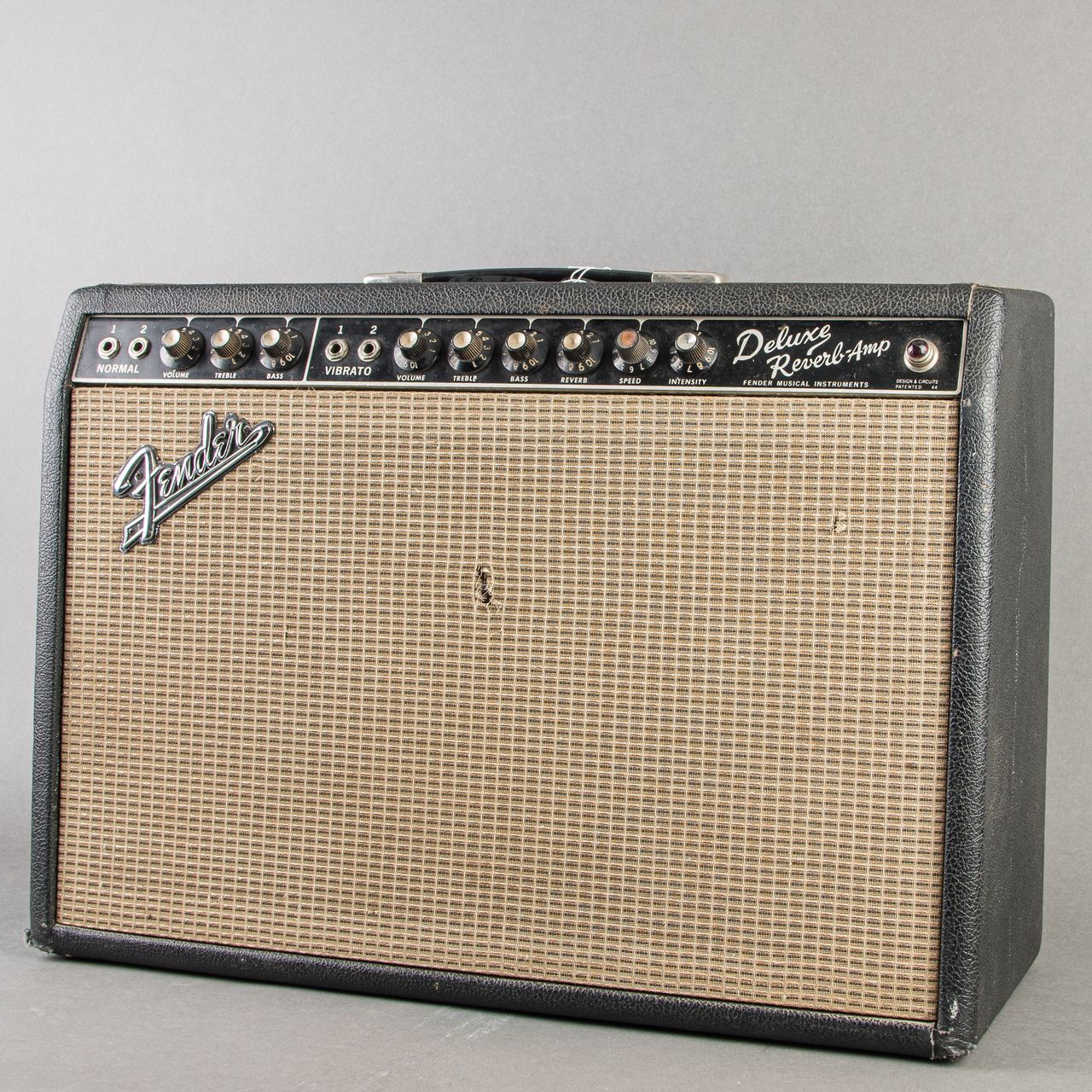Carter Vintage - Fender Deluxe Reverb AB763 1966, Black | Carter