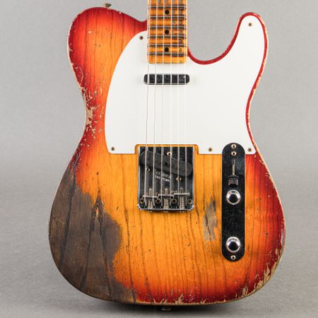 Fender Custom Shop 1957 Telecaster Super Heavy Relic 2025, Aged Cherry Sunburst thumbnail