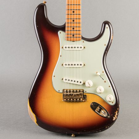 Fender Masterbuilt David Brown Custom Shop 62 Poblano Strat Relic 2025, Sunburst thumbnail