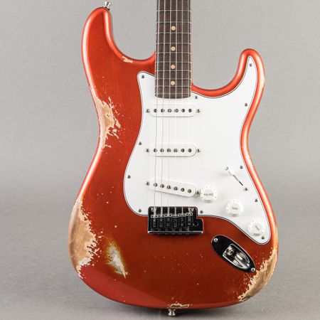 Fender Custom Shop Deluxe Heavy Relic Stratocaster 2025, Aged Candy Tangerine thumbnail