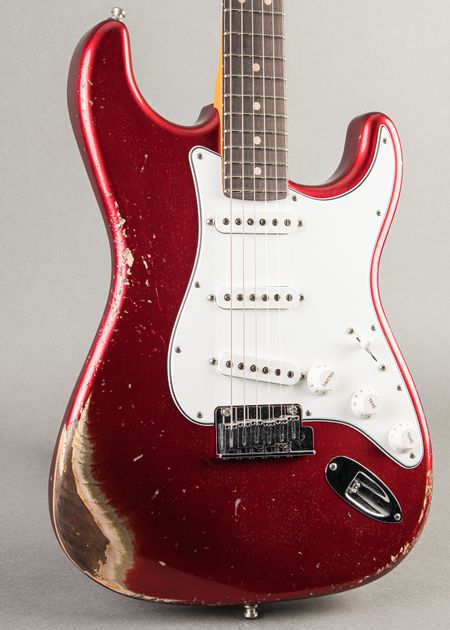 ギター Fender MIJ HYBRID 60s Stratocaster 3TS Carter Vintage - Fender MIJ Hybrid 60's Stratocaster 2017, Black