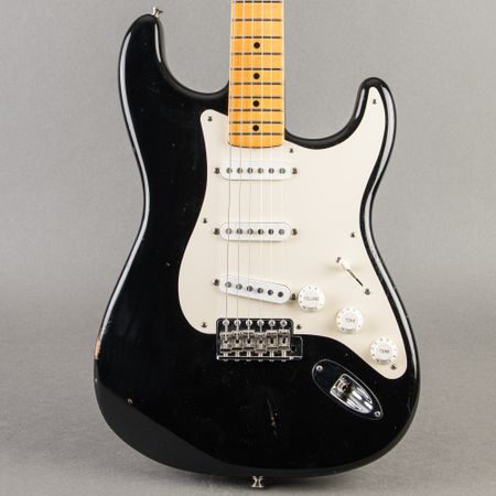 Fender Eric Johnson Stratocaster Maple 2011, Black thumbnail